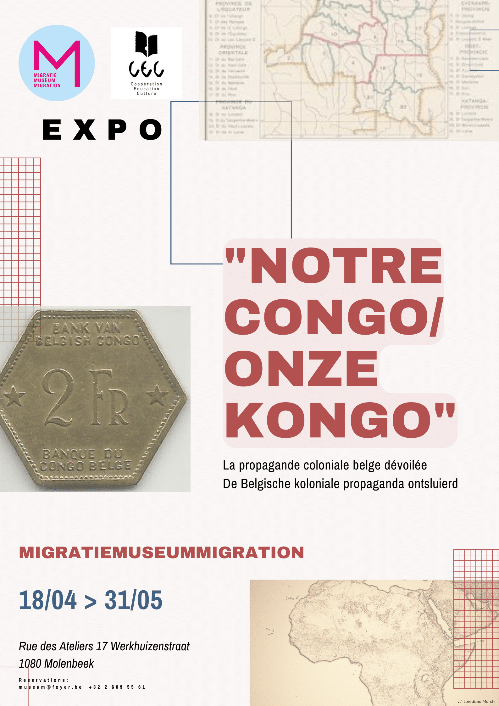 Affiche expo colonisation