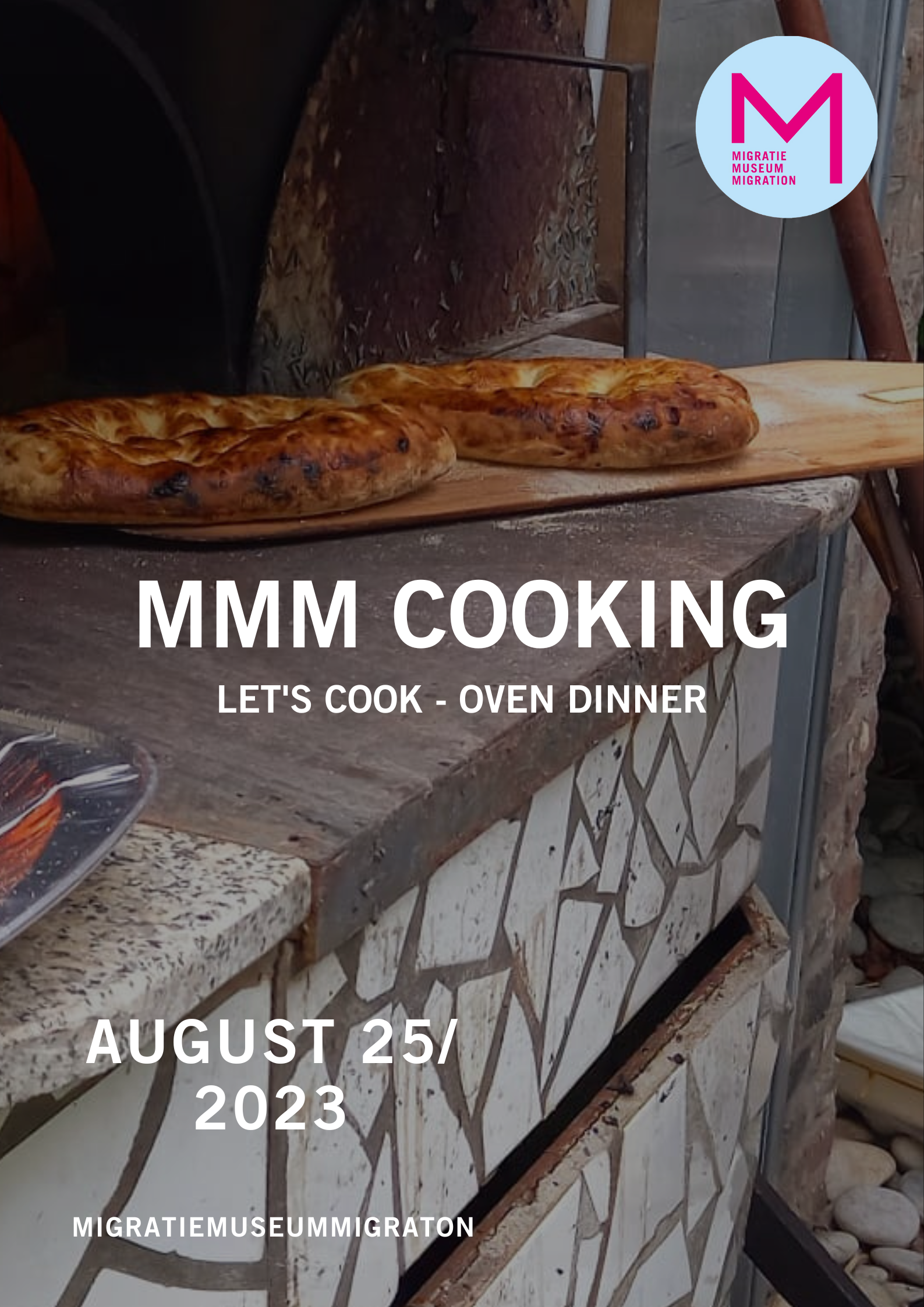 MMM Cooking - Oven dinner (Publication Instagram (Carré)) (Affiche (Portrait - 42 x 59,4 cm))